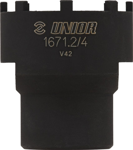 Unior Bike Tools Innenlagerwerkzeug 1671.2/4 für Shimano Octalink mit Außennuten - black