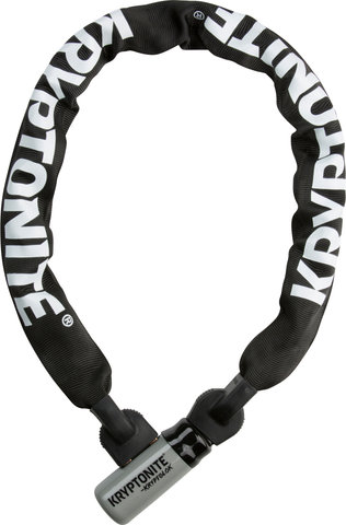 Kryptonite KryptoLok® 2 Integrated Chain bike lock - black-grey-white/95 cm