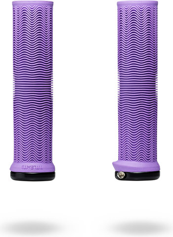 Title MTB LO1 Lock-On Lenkergriffe - lila/135 mm