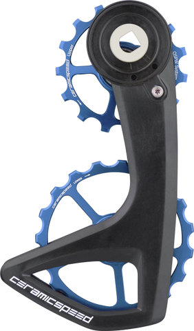 CeramicSpeed Sistema de engranajes OSPW RS 5-Spoke para SRAM RED AXS / Force AXS - blue/15 dientes (rueda guía), 19 dientes (rueda tensora)