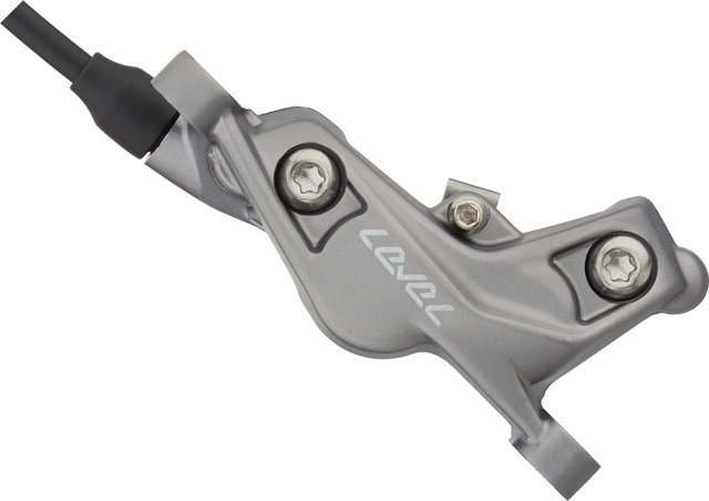 SRAM Level Bronze Stealth 4-Piston Disc Brake - blast dark polar anodized/Front wheel/Flip-Flop (non-side-specific)