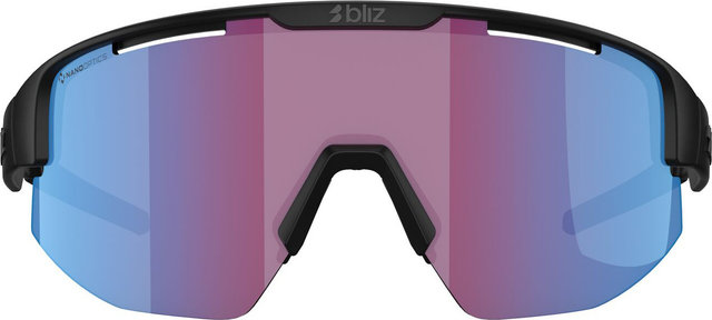 Bliz Lunettes de sport Matrix Small Nano Optics Nordic Light - matte black/rose-violet-blue