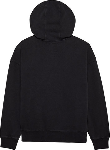 Fox Head Wordmark Oversized Fleece Pullover - black/M