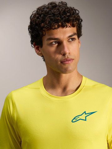alpinestars A-Dura Air S/S Jersey - yellow fluro | S