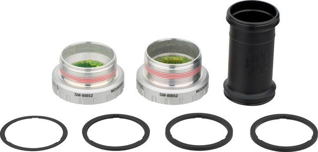 Shimano Boîtier de Pédalier Deore / Alivio SM-BB52 Hollowtech II - argenté/BSA