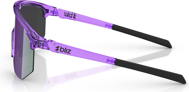 Bliz Hero Sports Glasses - transparent purple | purple