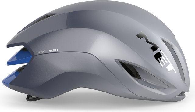 MET Manta 3 road cycling helmet - luminous blue matte gloss | 52 - 56 cm