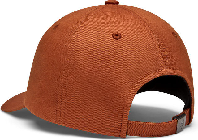 Fox Head Wordmark Adjustable Kappe - cognac/one size
