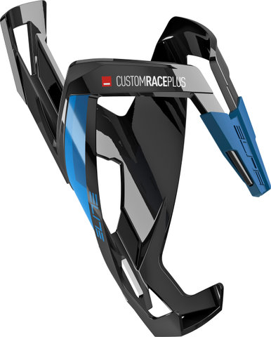 Elite Portabidones Custom Race Plus - negro brillante-azul