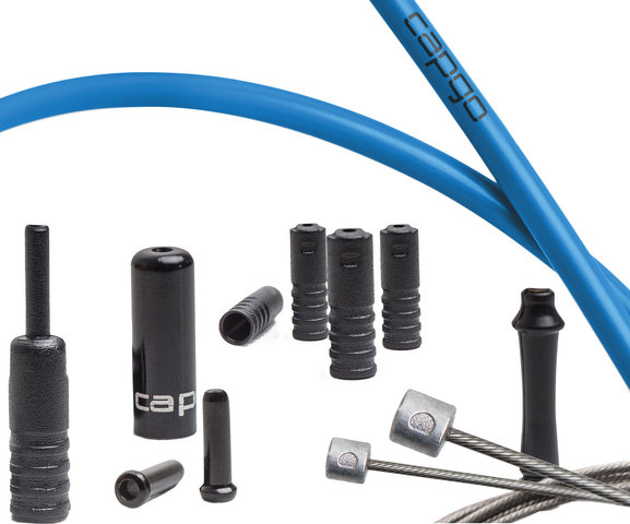 capgo BL Shift Cable set for Campagnolo - blue