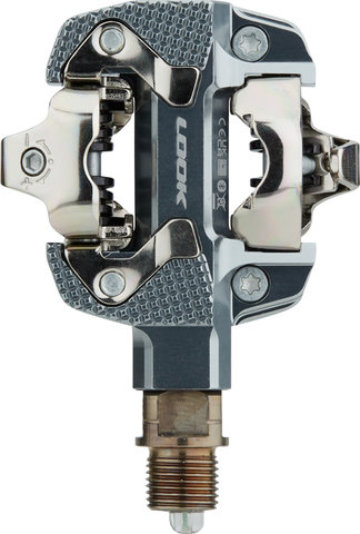 Look X-Track Power Single Powermeter Pedale - silver
