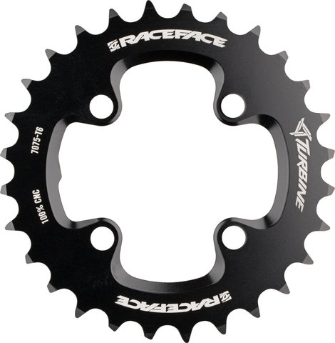 Race Face Turbine Chainring Set, 11-speed, 4-arm - black/26-36 tooth