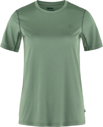 Fjällräven T-shirt pour dames Abisko Day Hike - patina green | L