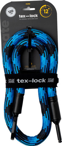 tex-lock Câble de verrouillage de cadre mate - morpho blue