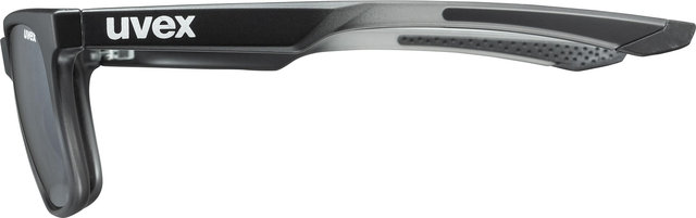 uvex Lunettes de Sport LGL 42 - black-transparent/mirror silver