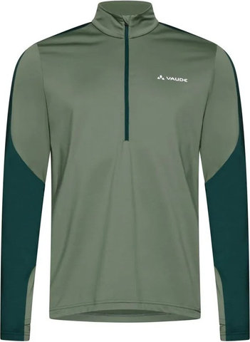 VAUDE Suéter de fleece para hombres Mens Livigno Halfzip II - agave/S
