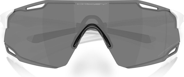 Oakley Cybr Dyno Sportbrille - matte white/clear to black iridium photochromic