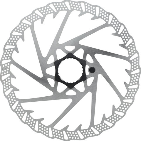 GALFER Fixed Disc Shark 2 mm MTB Center Lock Brake Rotor - silver/203 mm