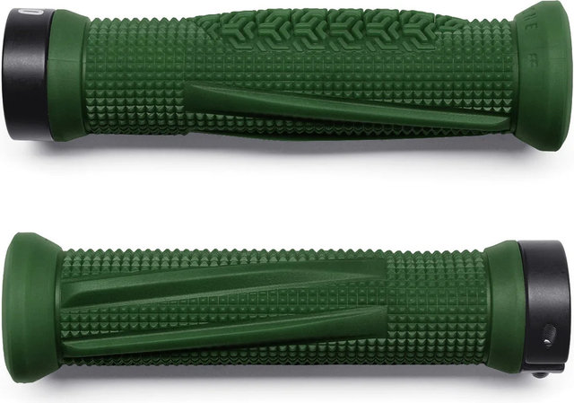 OneUp Components Lock-On Lenkergriffe - dark green | 130 mm