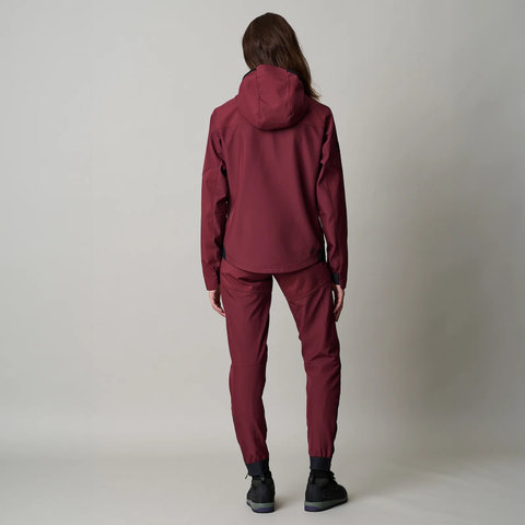 ION Chaqueta de bicicleta Shelter 2L de softshell para mujer - purple red | M