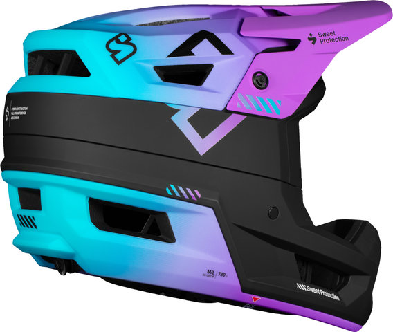 Sweet Protection Strayer 2Vi MIPS Fullface-Helm - hyper violet fade/56 - 59 cm