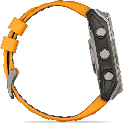 Garmin fenix 8 AMOLED Sapphire Titanium GPS 51 mm Multisport Smartwatch - graphit-titanium