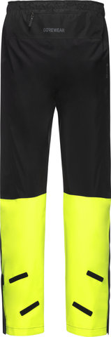 GORE Wear Pantalones Glidewheel GORE-TEX - black-neon yellow/M