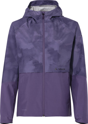 VAUDE Veste imperméable Loamer pour femmes - mulberry/36