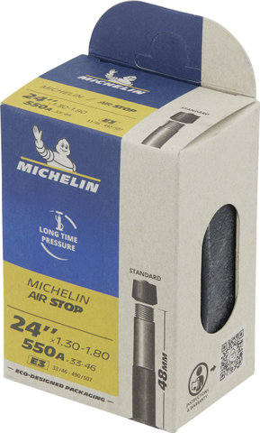 Michelin E3 Airstop Inner Tube for 24" - universal/33-490 to 46-507/Schrader Valve (AV)/24 x 1.3-1.8 AV 48 mm/48 mm