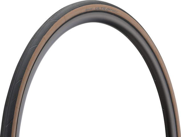 Continental Ultra Sport III 28" Folding Tyre - black-brown/28-622 (700x28c)