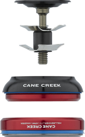 Cane Creek Jeu de Direction Hellbender 70 Lite IS42/28,6 - IS47/33 - black/1 1/8" - 1 1/4" tapered/IS42/28,6 - IS47/33