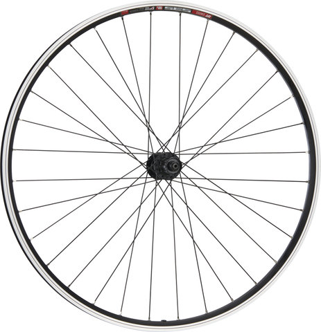 bc basic Rueda freno en V Acera urbano - DT Swiss 535 28" - negro | 28" RT 10x135 Shimano