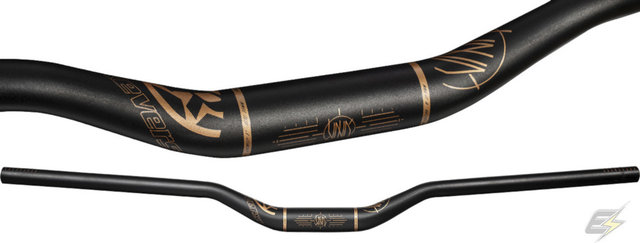 REVERSE Components Nico Vink Signature 31.8 35 mm Handlebars - black-copper/810 mm