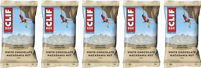 CLIF Bar Barres énergétiques - 5 pièces - white chocolate macadamia