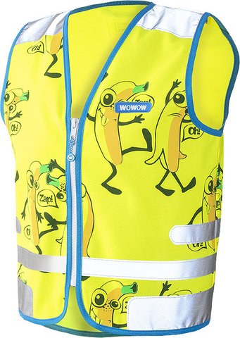 Wowow Comic Veggie Kids Weste - yellow/M