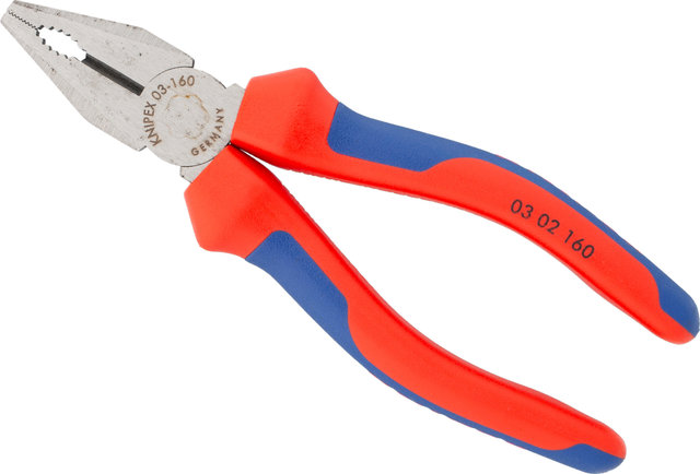 Knipex Alicates universales - rojo-azul