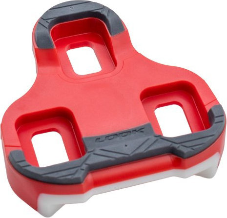 Look Keo Grip red +/- 4.5° pedal plates - red