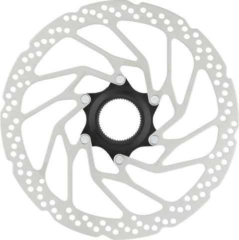 Shimano SM-RT30 Center Lock Brake Rotor w/ Magnet + Internal Teeth - silver/203 mm