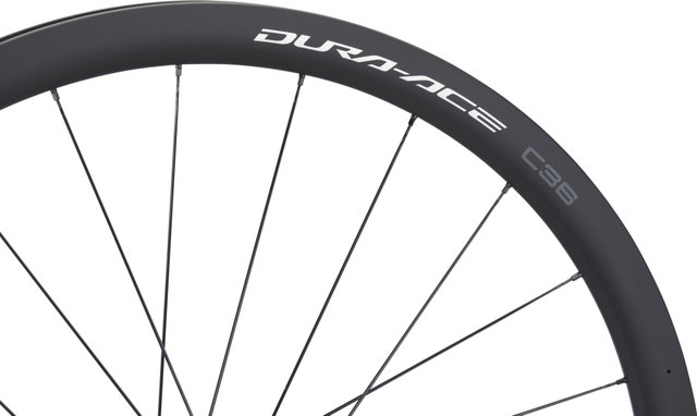 Shimano WH-R9270-C36-TL Dura-Ace Disc Center Lock Carbon Laufradsatz + Tasche - schwarz/Non Boost/Non Boost/142 mm/100 mm/28"/Shimano Road 12-fach/100 mm/Shimano Road 12-fach/100 mm/142 mm