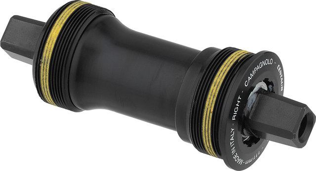 Campagnolo Eje de pedalier cuadrado Centaur - negro/ITA 70x111