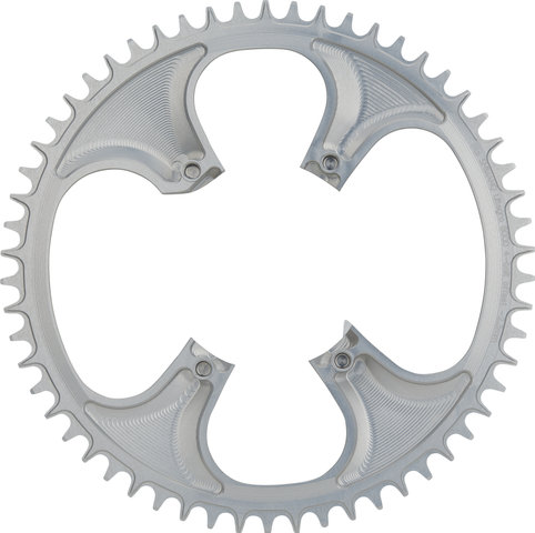 Garbaruk Plateau Rond Asymétrique 4-Branches pour Shimano Ultegra 8000 - silver/58 