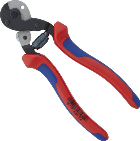 Knipex Wire Cable Shears for High-Strength Wire Cables - red-blue