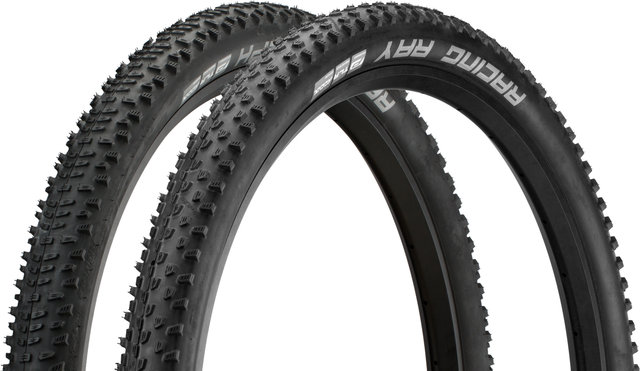 Schwalbe Racing Ralph Performance + Racing Ray Performance 29" Folding Tyre Set - black/29 /57 mm/57-622/2.25 