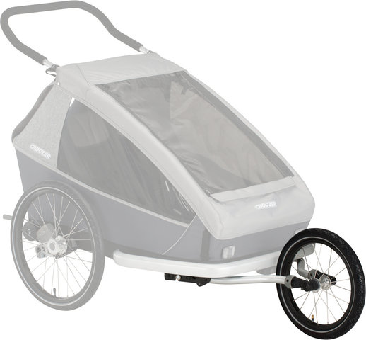 Croozer Jogger Set for Kid Single-Seaters as of 2018 - black-silver