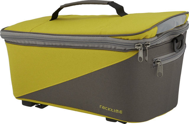 Racktime Bolsa de bicicleta Talis 2.0 - lime green-stone grey/8000 
