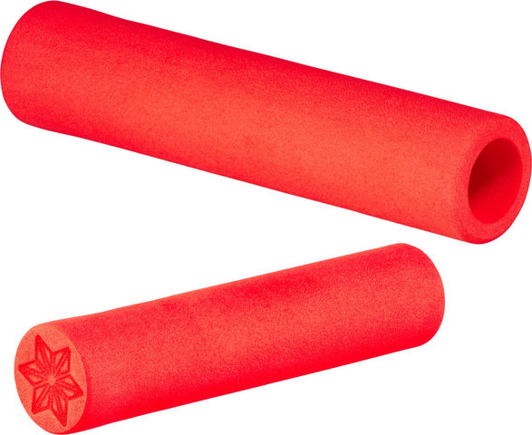 Supacaz Supalite Grip Handlebar Grips - red/130 mm