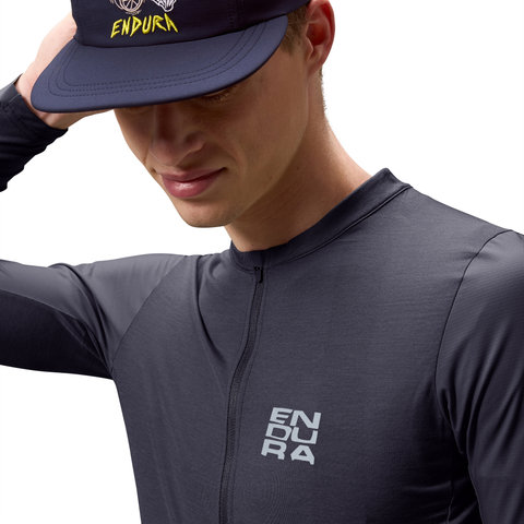 Endura Alltrack Ride L/S Jersey - carbon grey | M