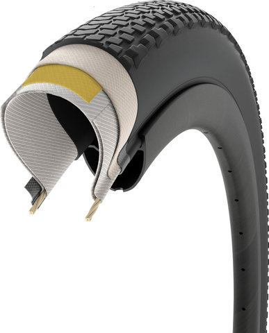 Pirelli Pneu Souple Cinturato Gravel H HP 28" - noir | 28 | 40-622 | 40 mm