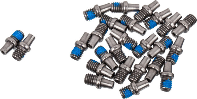 Hope Ersatzpins Edelstahl Hollow für F20 Plattformpedale - silver