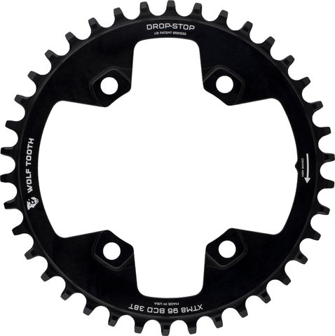 Wolf Tooth Components Plato 96 BCD para Shimano XT M8000 / SLX M7000 - black/38 